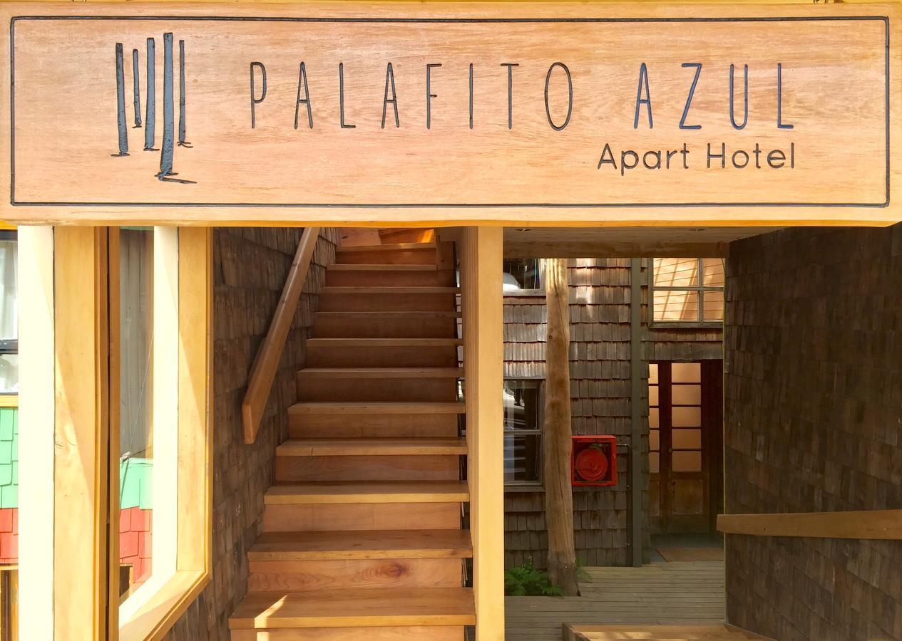 Palafito Azul Apart Hotel Castro Exterior foto